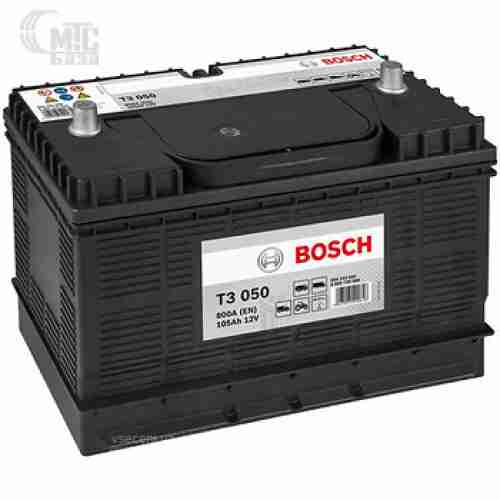 Аккумулятор Bosch T3 [0092T3050] 6СТ-105 Ач L EN800 А 330x172x240мм
